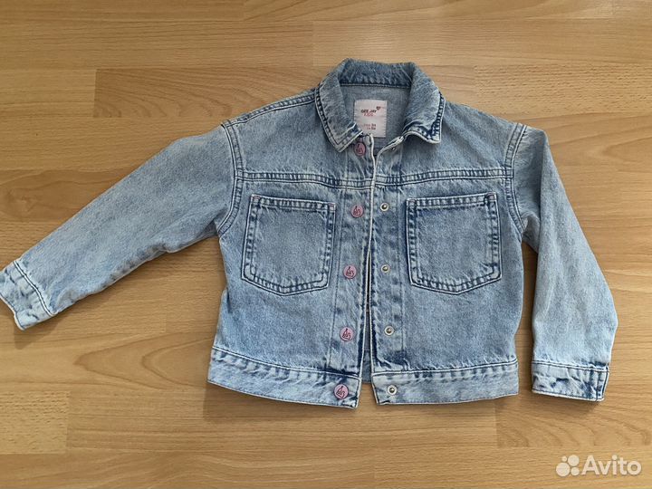 Джинсовая курточка для девочки