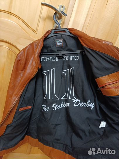 Кожаная куртка enzi zito
