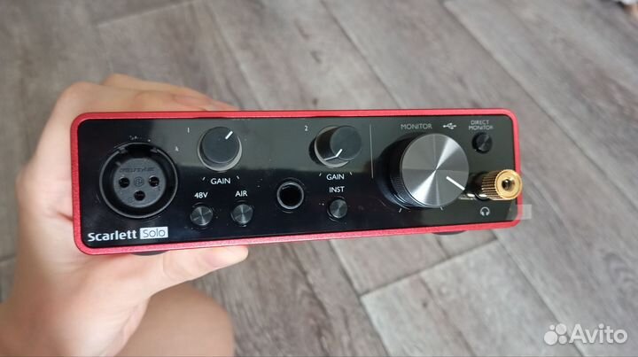 Focusrite scarlett solo 3rd gen