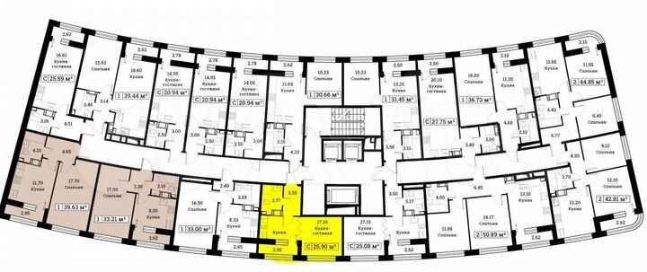 Квартира-студия, 26 м², 10/18 эт.