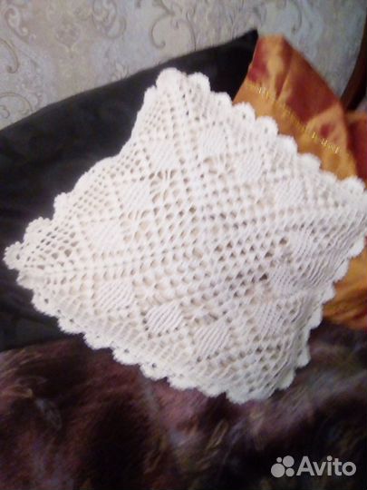 Подушечки крючком