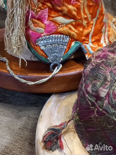 Старинные китайские головные уборы.Тибет. Мяо19век