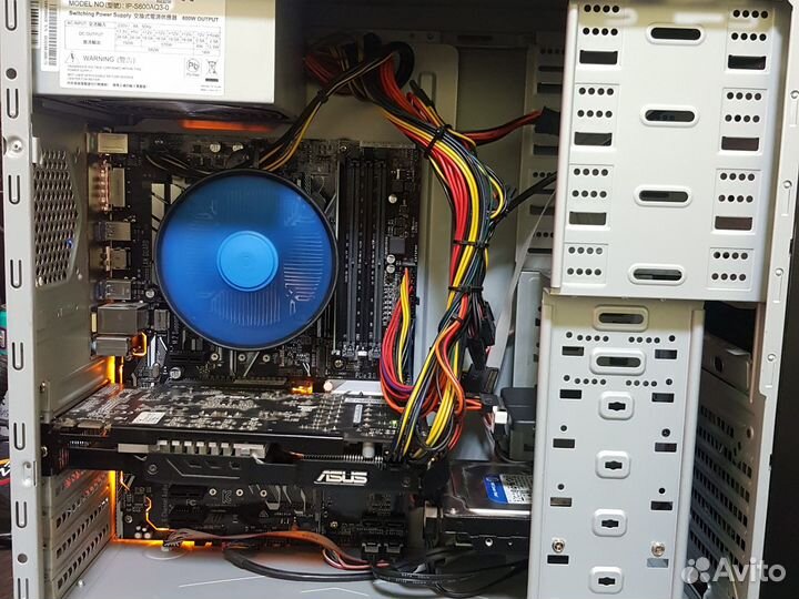 Системный блок i5-7400 8/ssd128/hdd500 gtx560