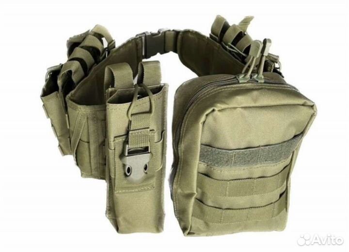 Разгрузочный пояс тактический с подсумками