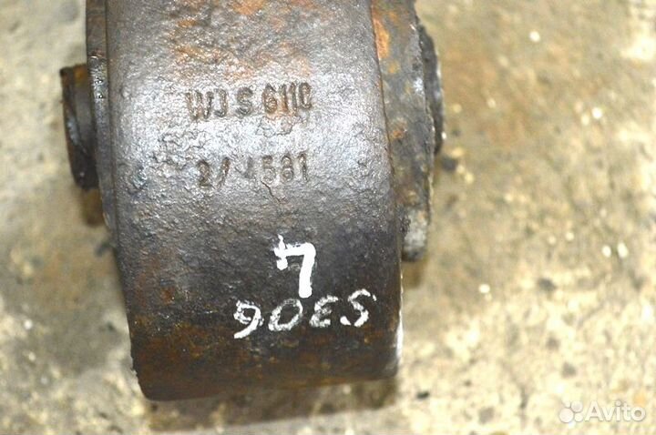 Полурессора ведущего моста, левая scania 4-series