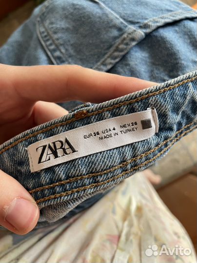 Джинсы zara клеш