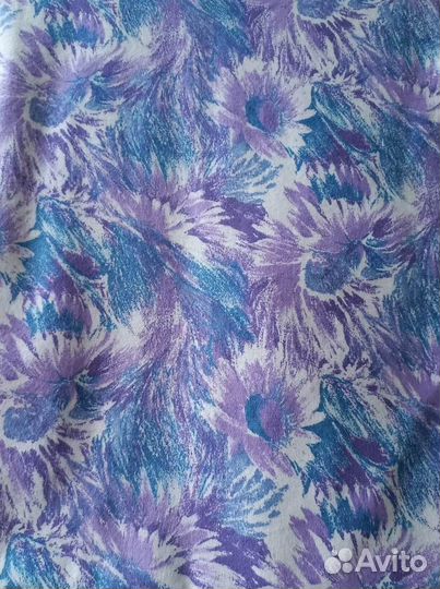 Отрез ткани 5 метров, фланель, СССР