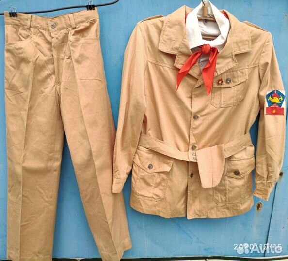 Форма пионерская Ю.Д.П.Д. 1970-х годов СССР