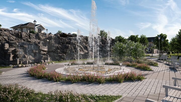 Дом 165,4 м² на участке 4 сот.