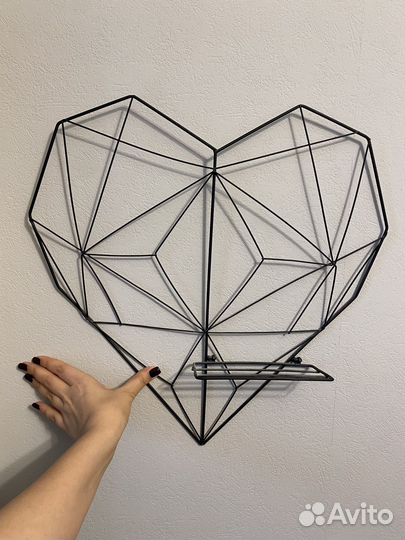 Сердце декор на стену
