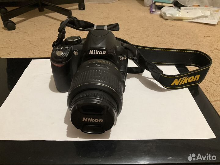 Зеркальный фотоаппарат Nikon D3100+VR KIT 18-55