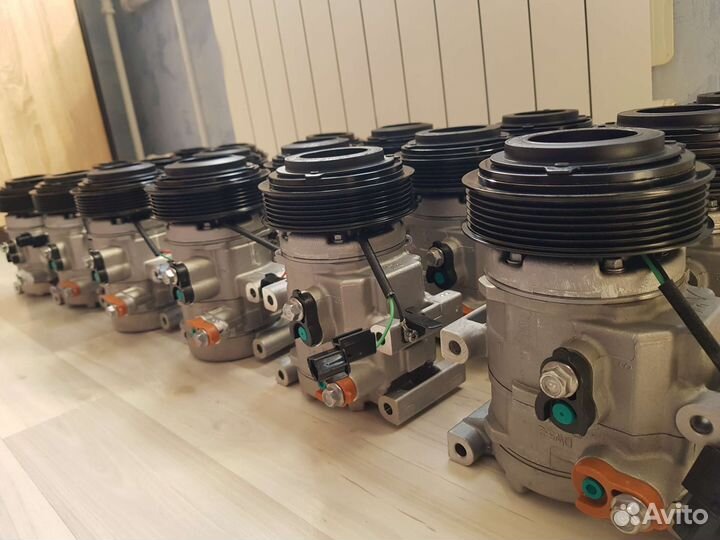 Компрессор кондиционера Kia Rio, Hyundai Solaris