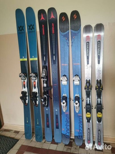 Горные лыжи универсальные, скитур, фрирайд