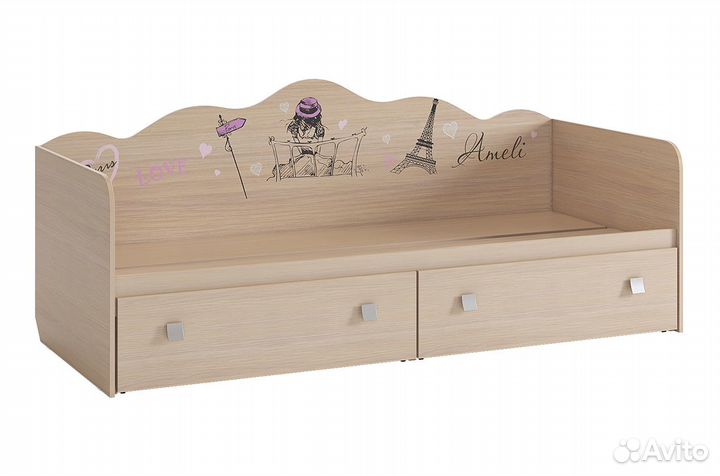 Детский гарнитур Амели К1 (дуб млечный)