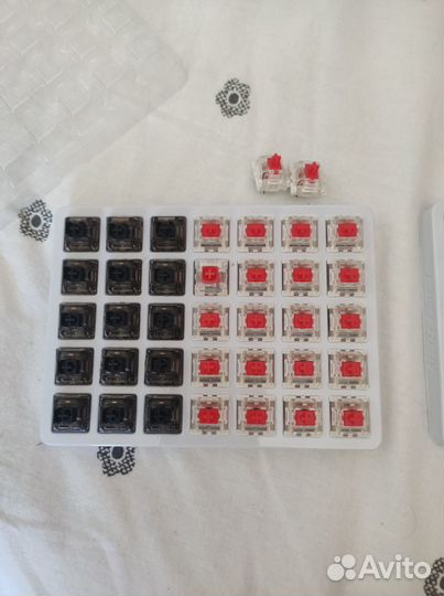 Свитчи gateron red v2 - 22 шт