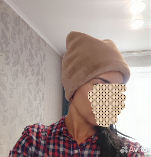 Шапка зимняя меховая женская