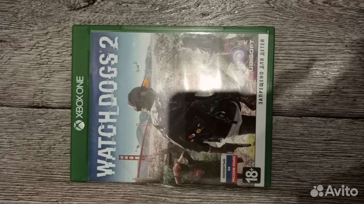 Диск Watch Dogs 2 на Xbox One