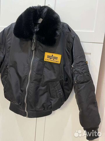 Бомбер alpha industries b 15 утепленный