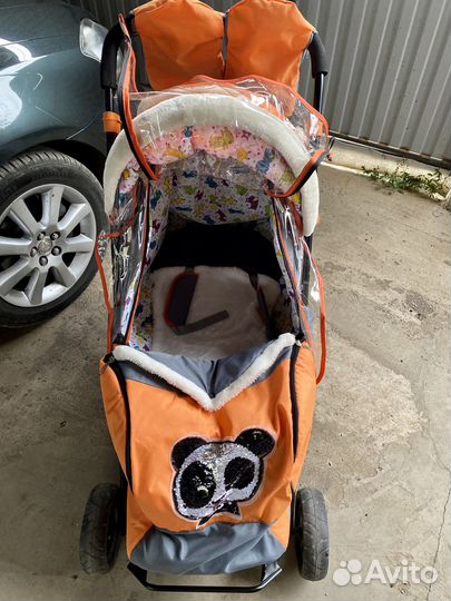 Детские зимние санки