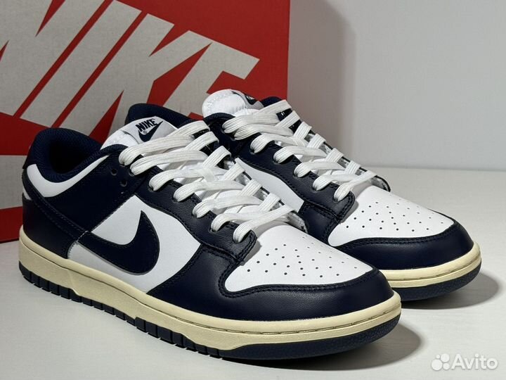 Кроссовки Nike Dunk Low Vintage Navy