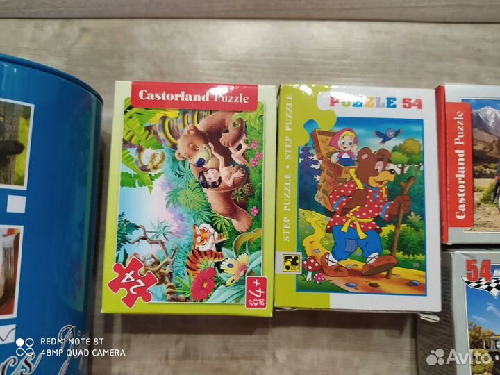 Пазлы разные (есть СССР)