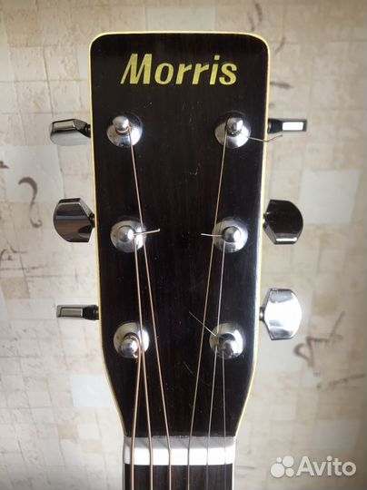 Акустическая гитара Япония Morris