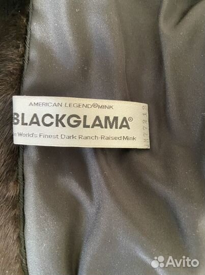 Шуба норковая blackglama 42