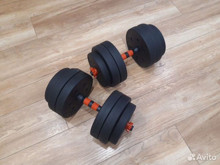 Гантели разборные 23кг. Новые
