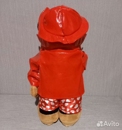 Музыкальная игрушка поющий ловелас пожарник