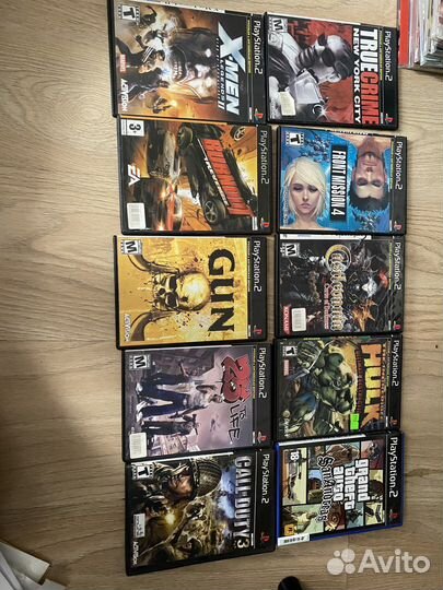 Диски на sony playstation 2