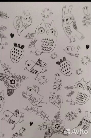 Коврик-раскраска многоразовый