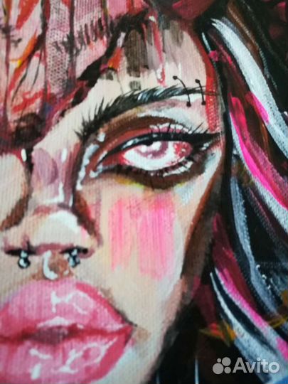 Картина 50х70 (Омут)