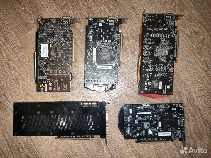 Видеокарта на запчасти