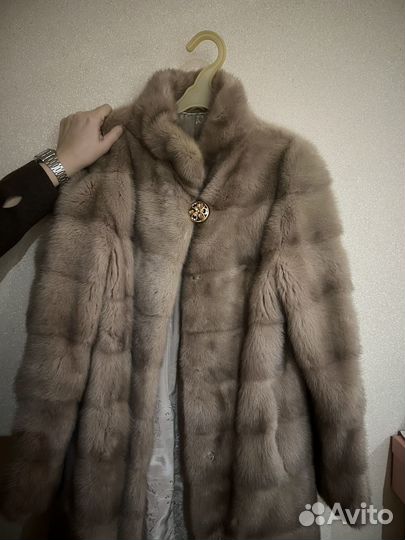 Натуральная норковая шуба