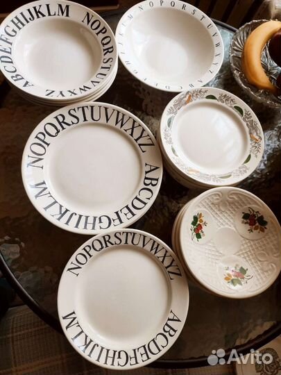 Тарелки зик конаково СССР