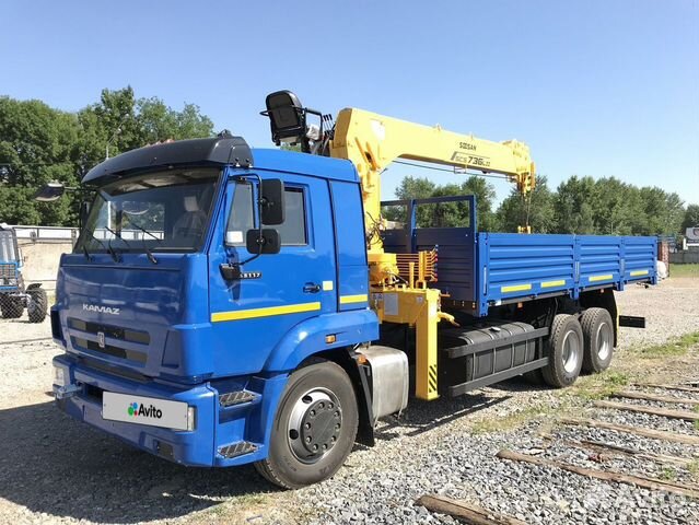 КамАЗ 65117 с КМУ, 2023