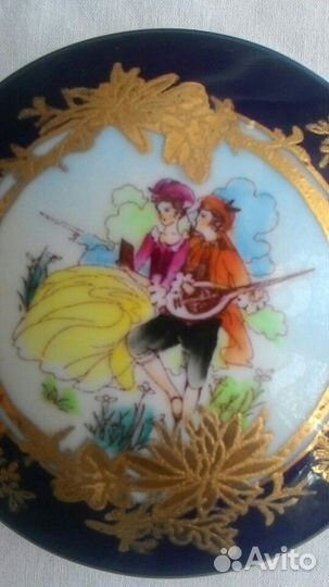 Фарфоровые шкатулки Лимож