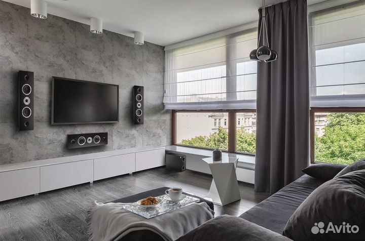 Настенная акустика Heco Ambient 44 F Black