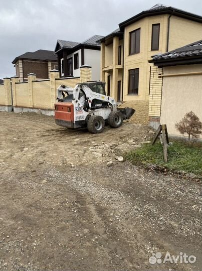 Услуги минипогрузчика Bobcat S300