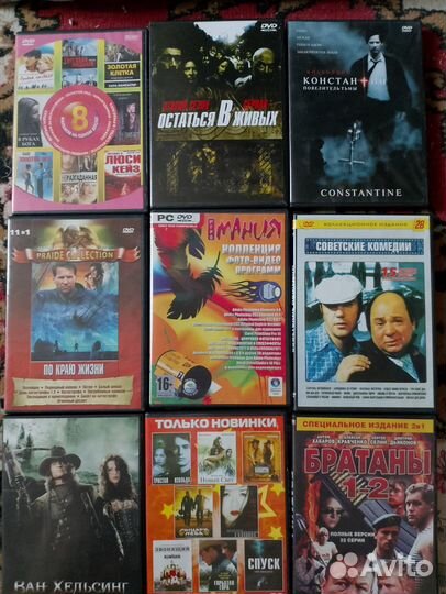 Фильмы и караоке на dvd дисках