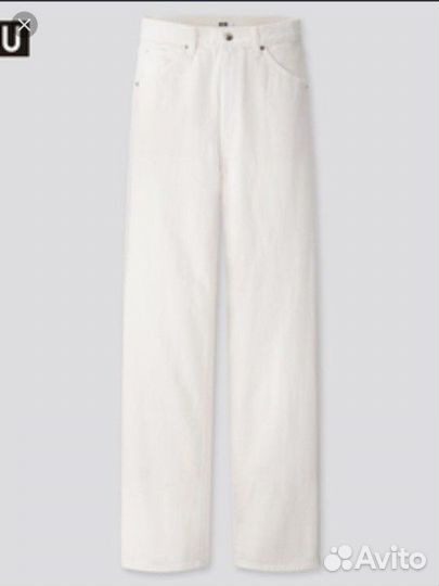 Джинсы прямые uniqlo