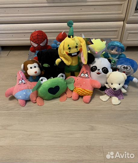 Мягкие игрушки пакетом
