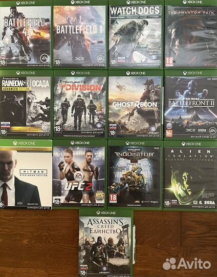 Лицензионные диски для xbox ONE