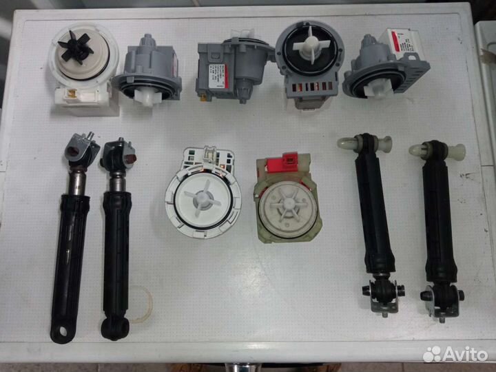 Сливные насосы для стиральной машины.Амортизаторы