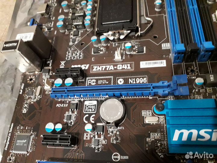 Материнская плата 1155 + i7 + 8GB