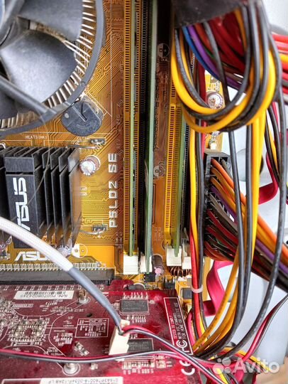 Продам комплектующие мониторы, системники, видео к