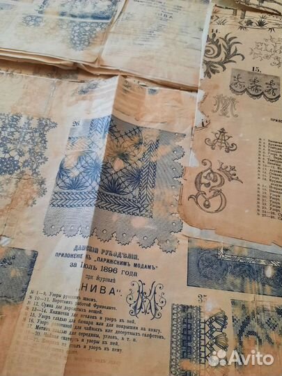 Старинные схемы вышивки