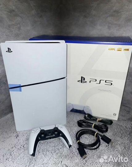 Sony playstation 5 slim 1tb с дисководом