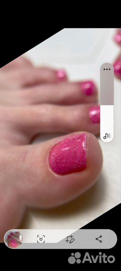 Услуга педикюра