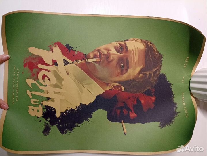 Плакат постер картина Бойцовский клуб